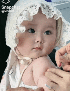 주사 병원 아기 표정 울음 마지막에 귀여운 예방접종 의사