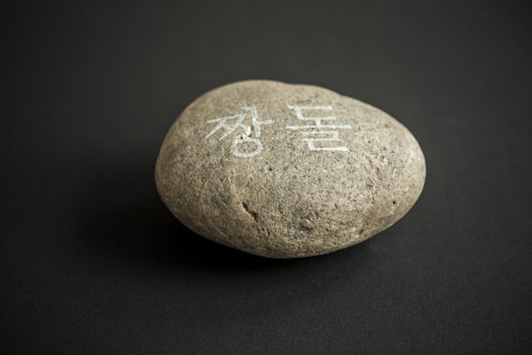 짱돌 공식 예술 분노 돌맹이 짱돌을 들고 네게로 간다