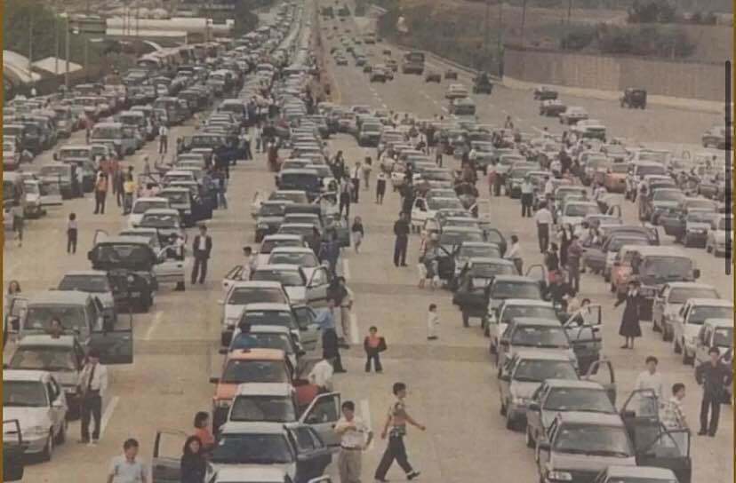 80년대 명절 고속도로 상황 낭만 넘치던 명절풍경 강한자만 살아남던 시절