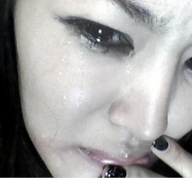 허세녀 눈물허세 싸이월드 감성