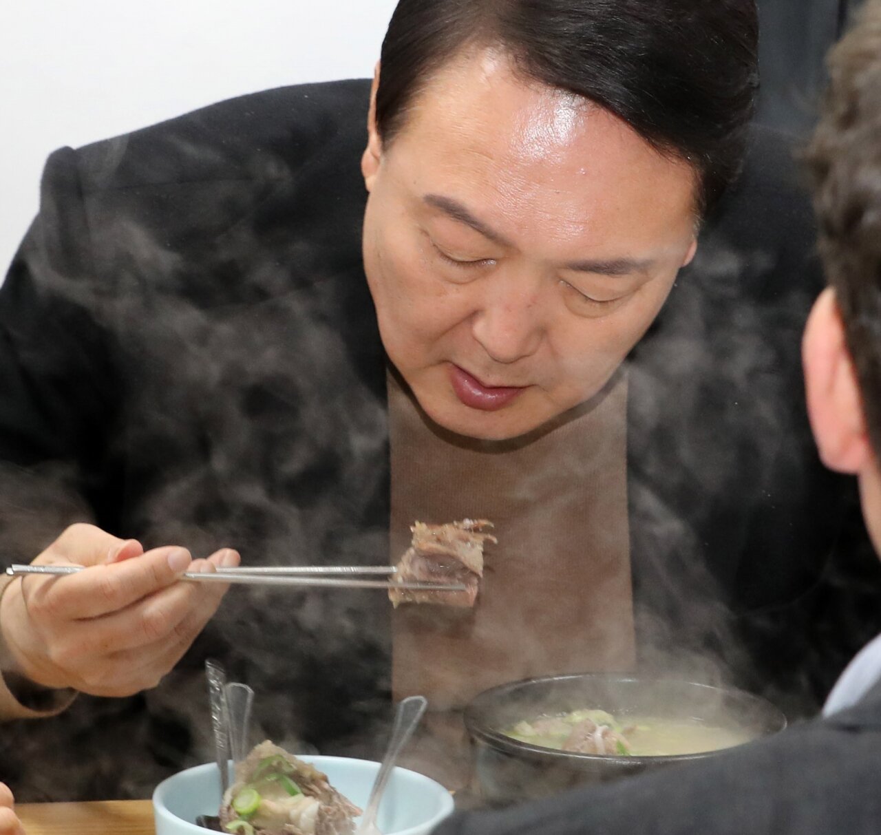 윤석열 순대국밥