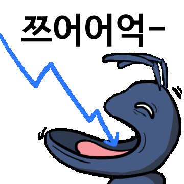 주식 개미 투자 하한가 매물 쯔어억 잘먹었다 개미짤