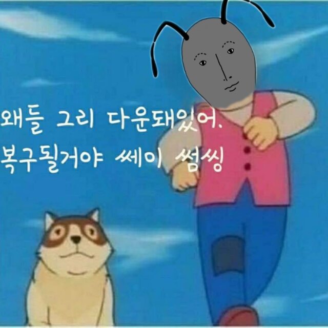 코리앤트 왜들 그리 다운돼있어 복구될거야 세이 썸씽 뇌절 주식 망함