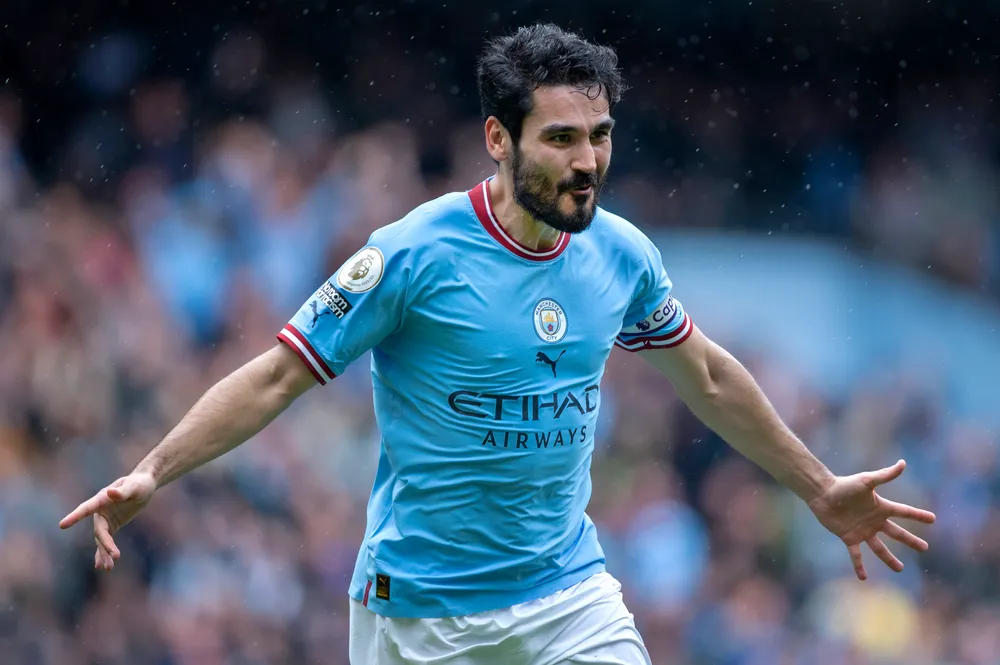 일카이 귄도안 축구선수 축구 유로 빅리그