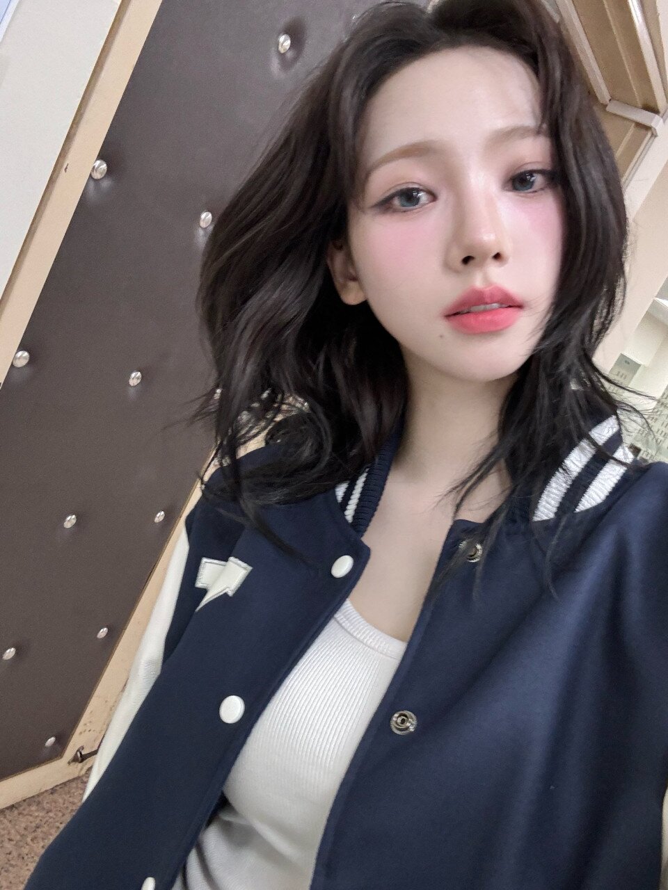 카리나 셀카 짤방 여친짤 에스파 예쁜 아이돌 걸그룹 AESPA Karina