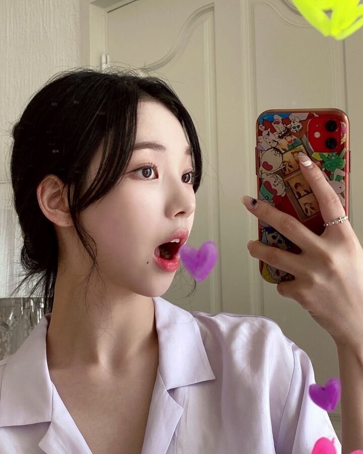 카리나 셀카 짤방 여친짤 에스파 예쁜 아이돌 걸그룹 AESPA Karina