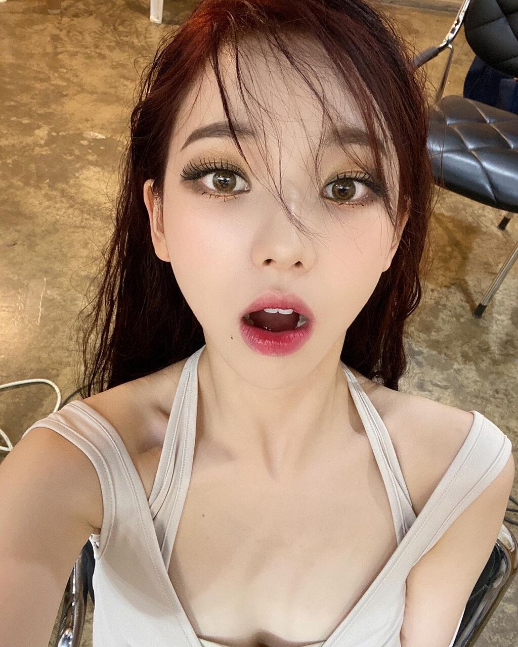 카리나 셀카 짤방 여친짤 에스파 예쁜 아이돌 걸그룹 AESPA Karina