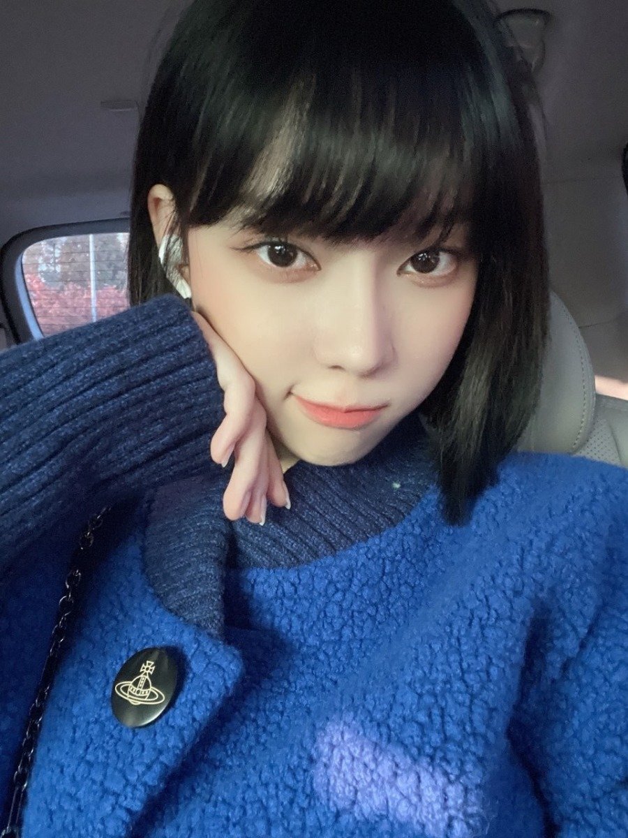 귀여운 에스파 윈터 레전드 셀카 짤방 예쁜 aespa