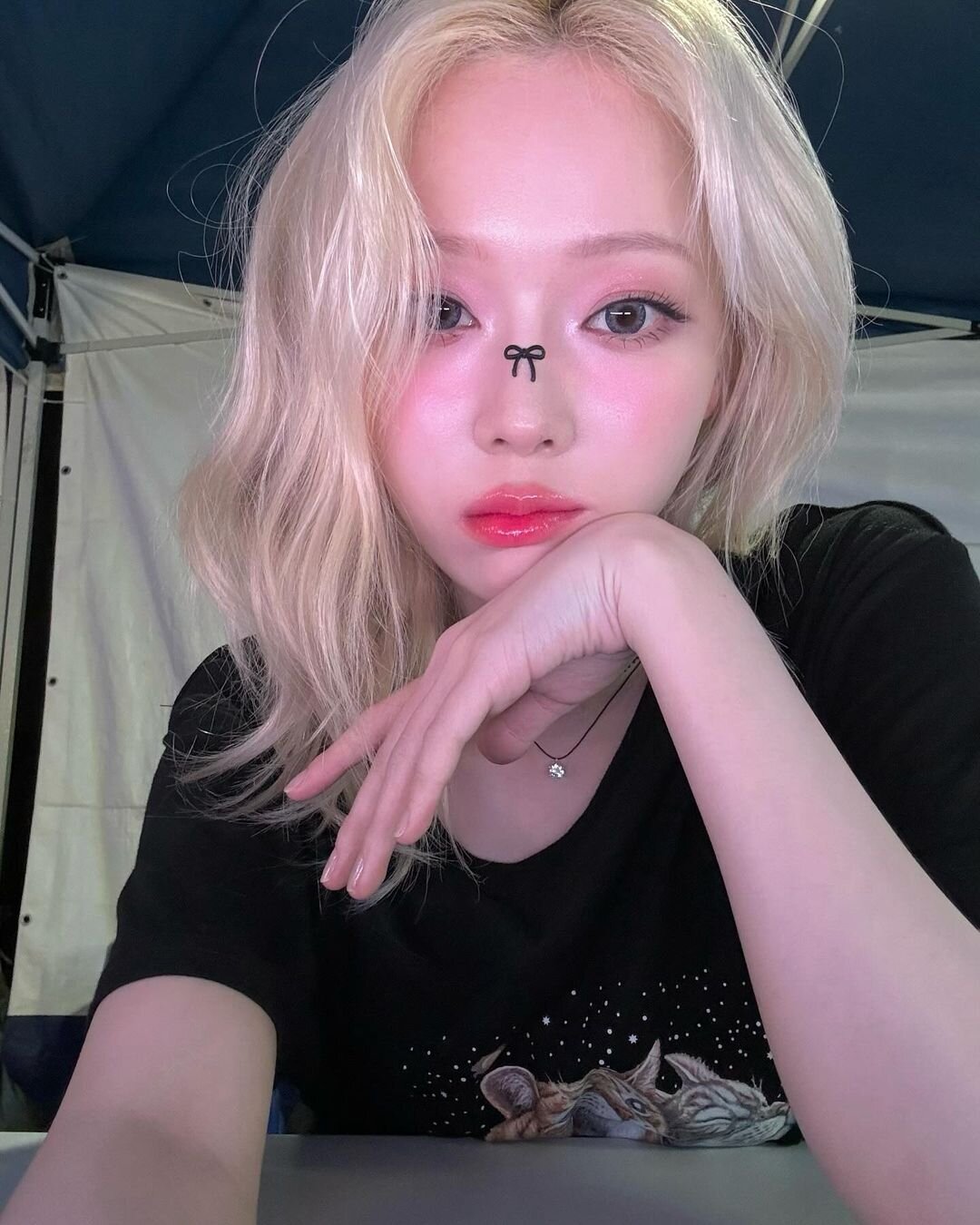 분위기 완전 다른 에스파 광운대 원터 셀카 사진 짤방 예쁜 aespa