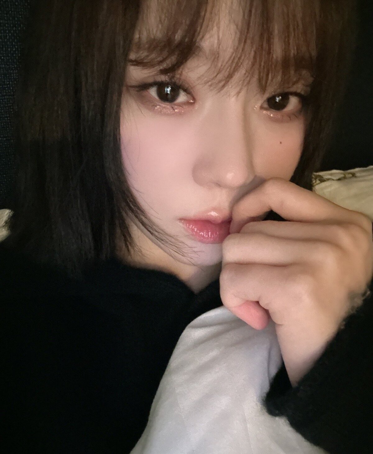 슬픈 표정 민정이 셀카 에스파 원터 짤방 예쁜 aespa