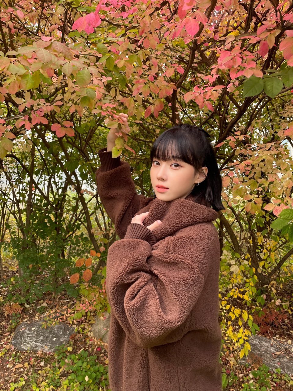 에스파 윈터 가을 청순 이미지 셀카 짤방 예쁜 aespa