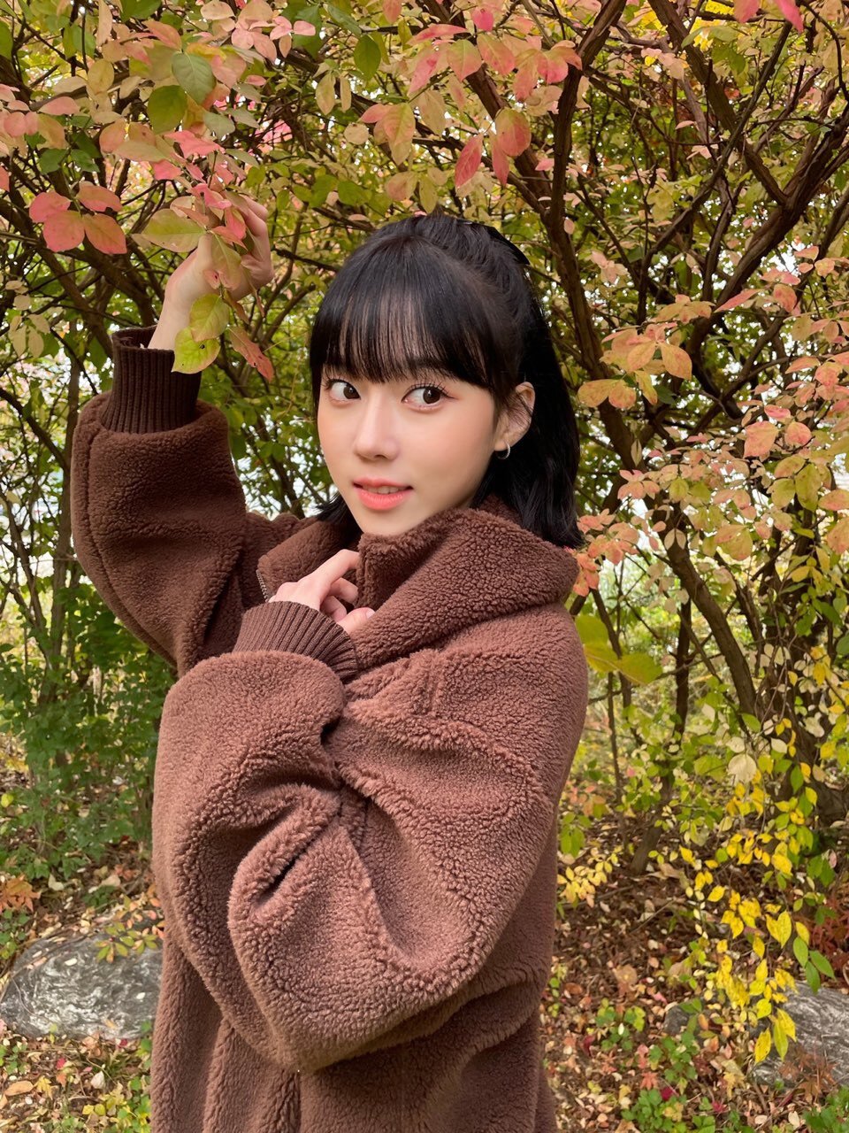 에스파 윈터 가을 청순 이미지 셀카들 짤방 예쁜 aespa