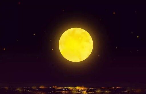 추석인사 달이미지 보름달 한가위 소원 바다 이미지 추석