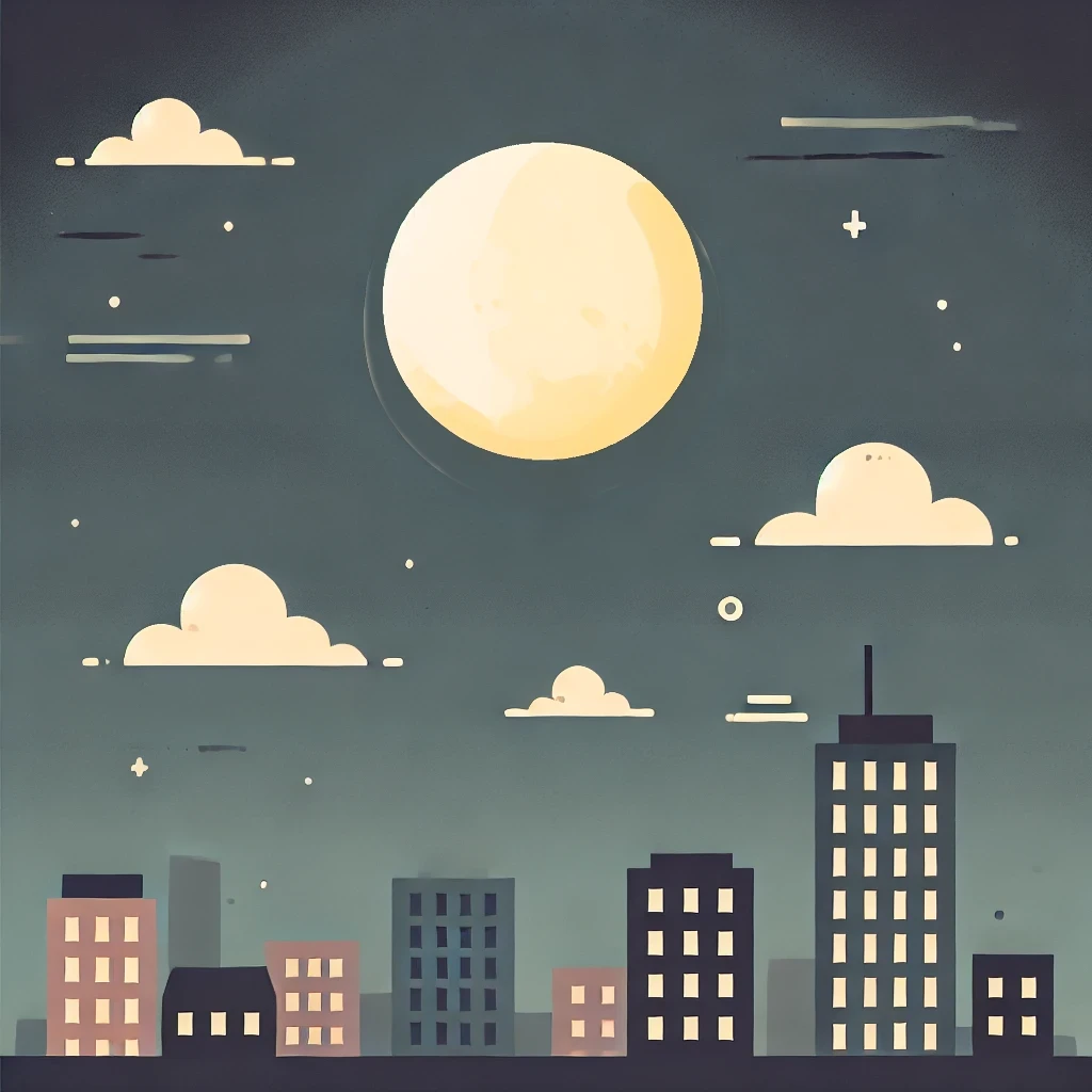 보름달 이미지 일러스트 무료 다운로드 명절 추석 한가위