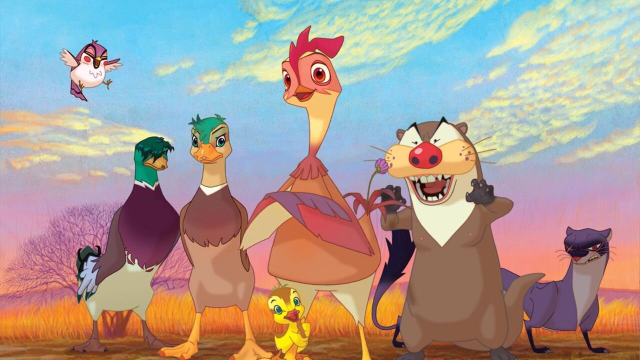 마당을 나온 암탉 한국 애니메이션 캐릭터