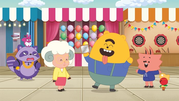 마법여우 주비 한국 애니메이션 캐릭터