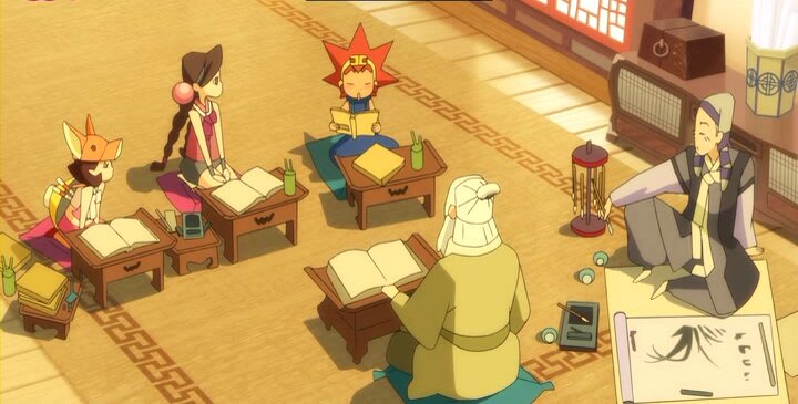 마법천자문 한국 애니메이션 캐릭터