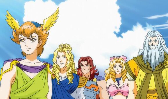 올림포스 가디언 한국 애니메이션 캐릭터