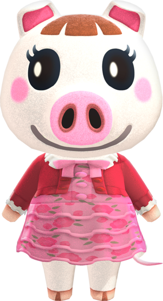 루시 모여봐요 동물의 숲 주민 모동숲