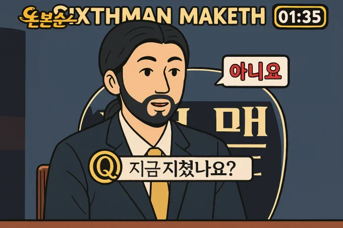 지금 지쳤나요 아니요 식스맨 무한도전 홍진경