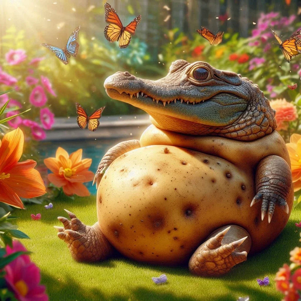 크로코딜로 포타티노 Italian Brainrot 이탈리안 브레인랏 트랄랄레로 트랄랄라 밈 ai합성