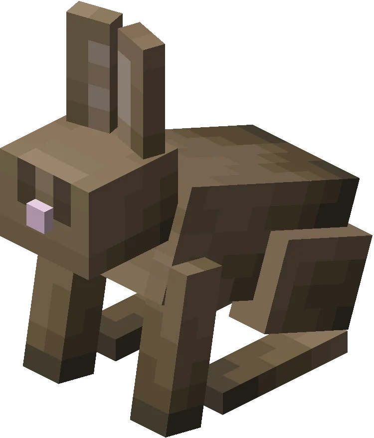 토끼 마인크래프트 마크 몹 캐릭터 Minecraft