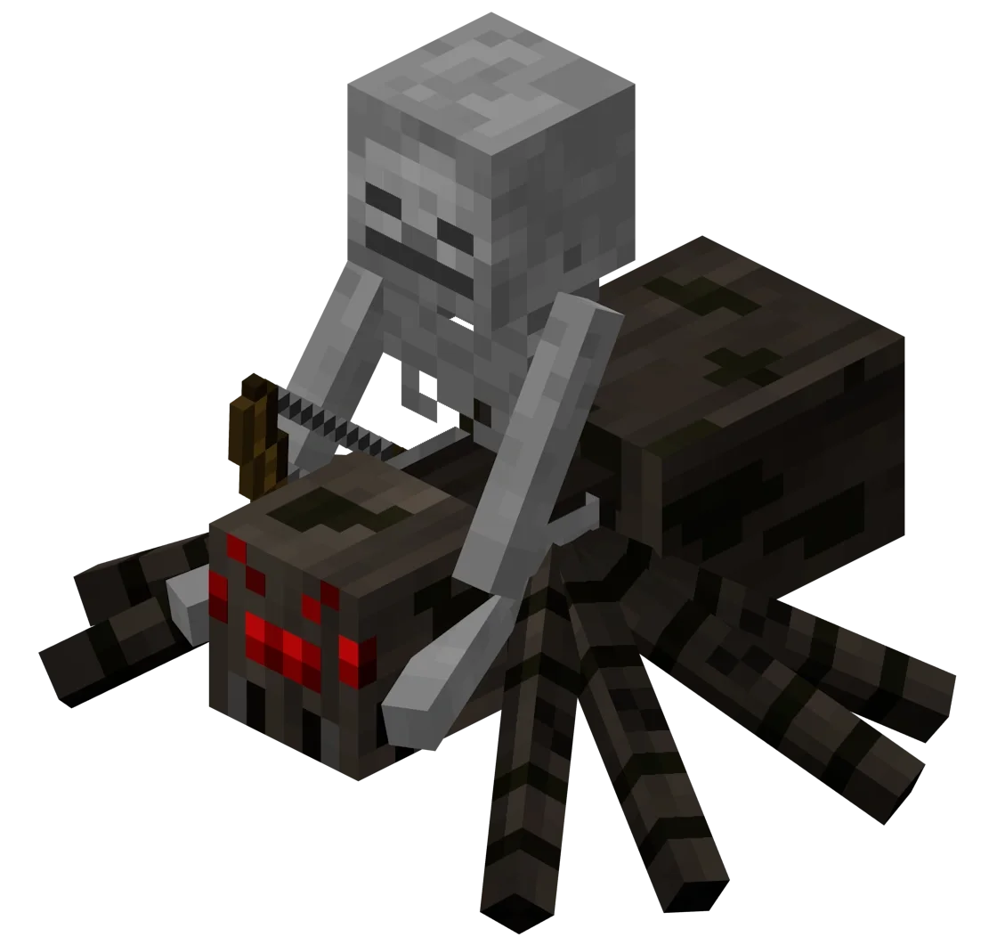 스파이더 조키 마인크래프트 마크 몹 캐릭터 Minecraft