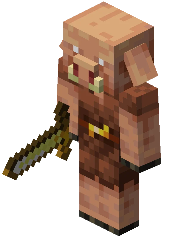 피글린 마인크래프트 마크 몹 캐릭터 Minecraft