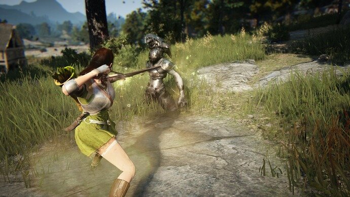 검은사막 게임 플레이 화면 온라인 게임이름