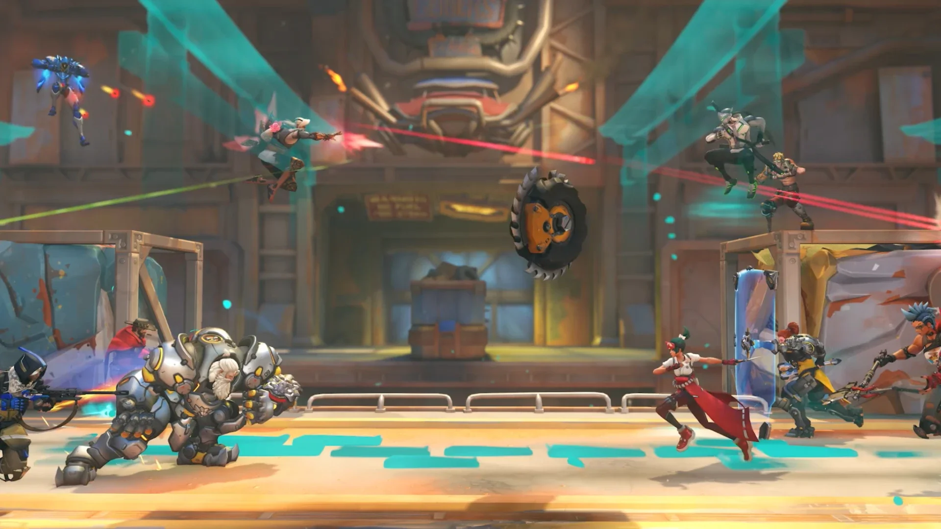 오버워치 게임 플레이 화면 온라인 게임이름