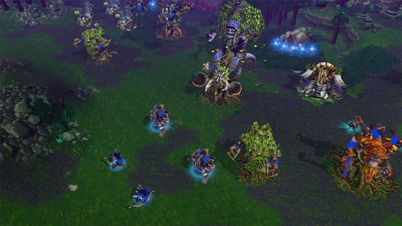 워크래프트 게임 플레이 화면 온라인 게임이름