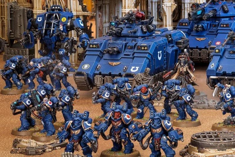 워해머 40000 게임 플레이 화면 온라인 게임이름