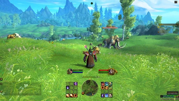 월드 오브 워크래프트 게임 플레이 화면 온라인 게임이름