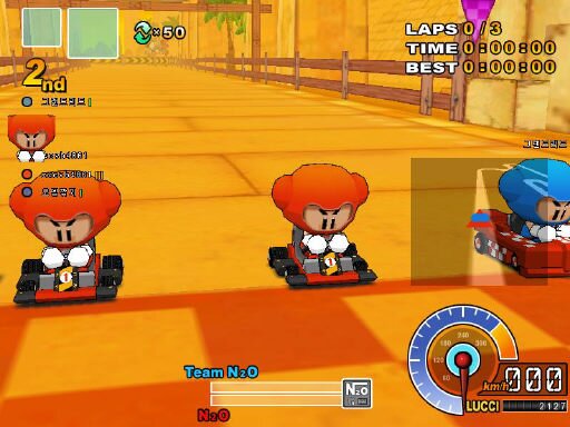 카트라이더 게임 플레이 화면 온라인 게임이름