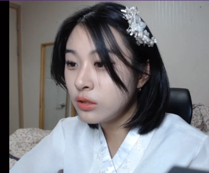 햄주네요 치지직 여성 스트리머 방송 영상