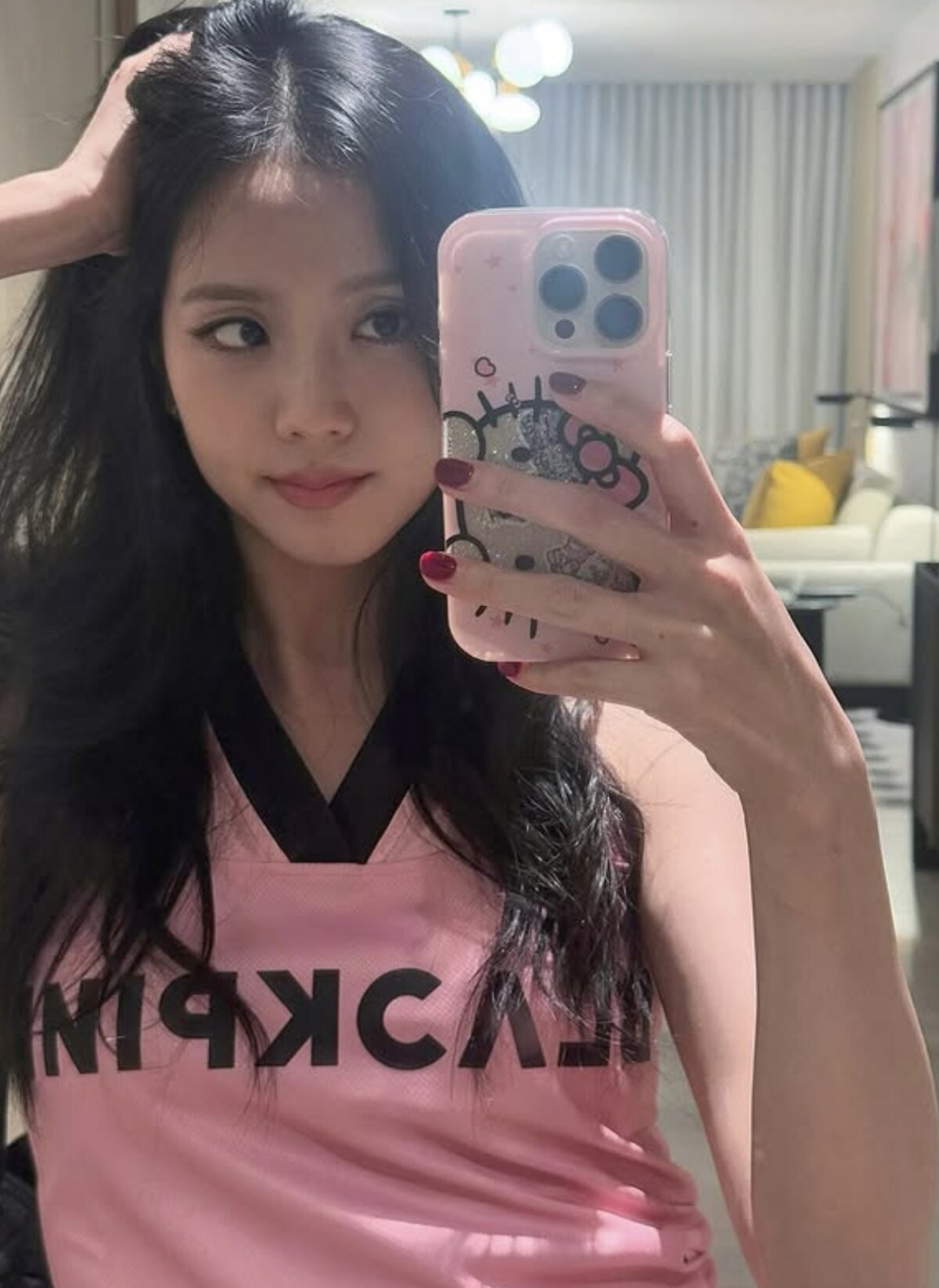 BLACKPINK 지수 아이돌 걸그룹 Kpop 여자아이돌 셀카