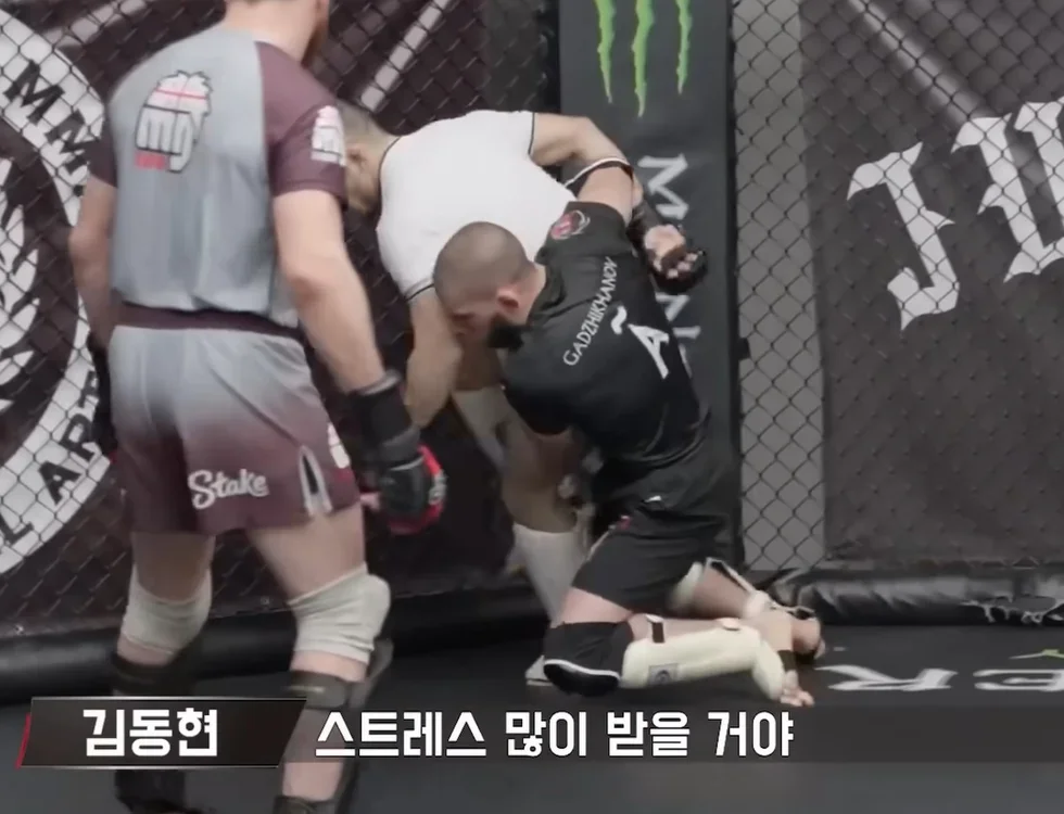 김동현 김동현짤 UFC 스트레스 많이 받을 거야