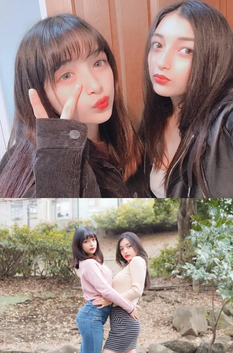 일본 혼혈자매의 미칠듯한 역대급몸매