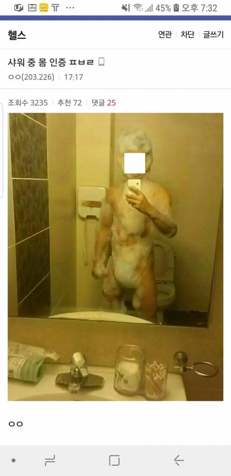 헬스갤러리 정체성 파괴