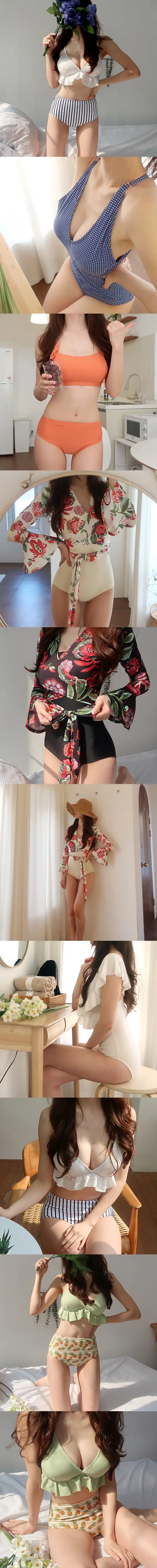 몸매만 보고 뽑았다는 모델