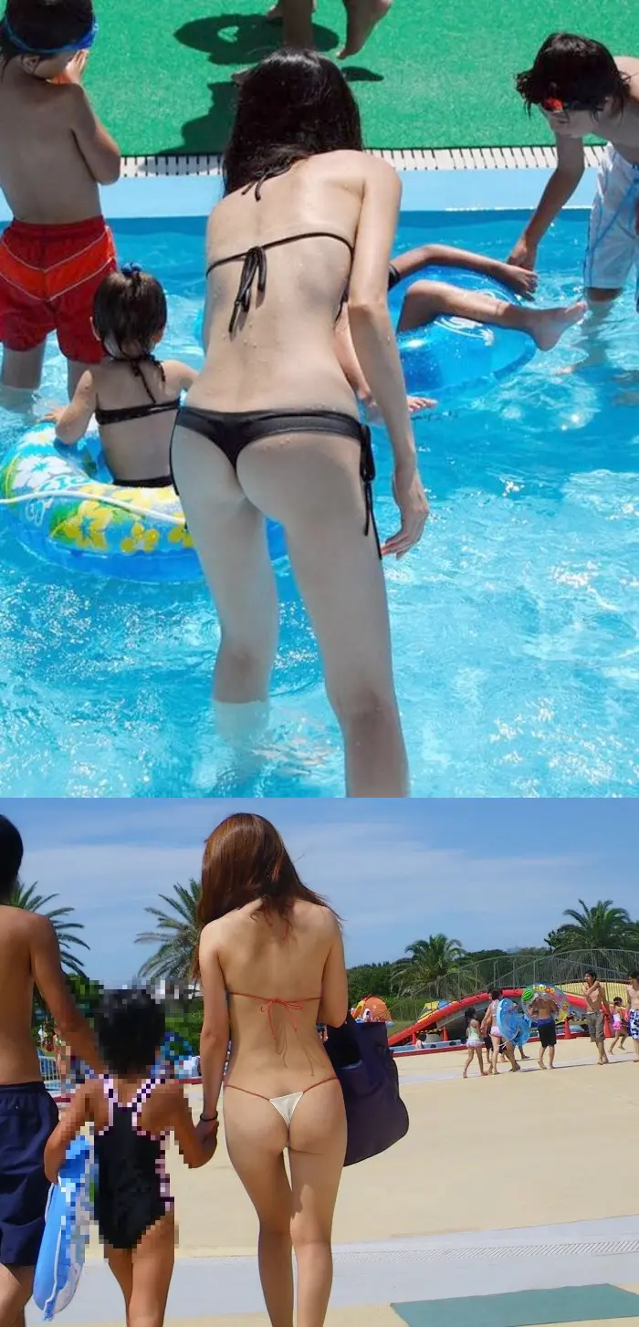 워터파크 민폐녀