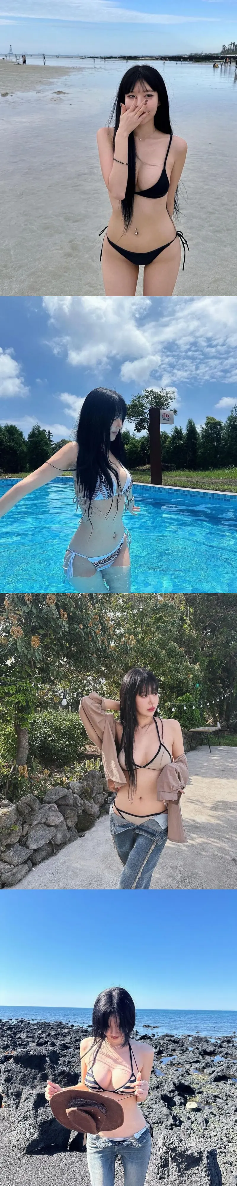 슬렌더 제주녀 ㄷㄷ