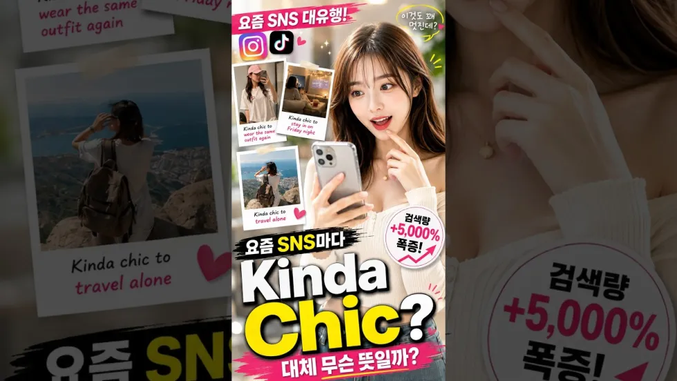 요즘 SNS마다 Kinda Chic, 평범함에 빠진 이유