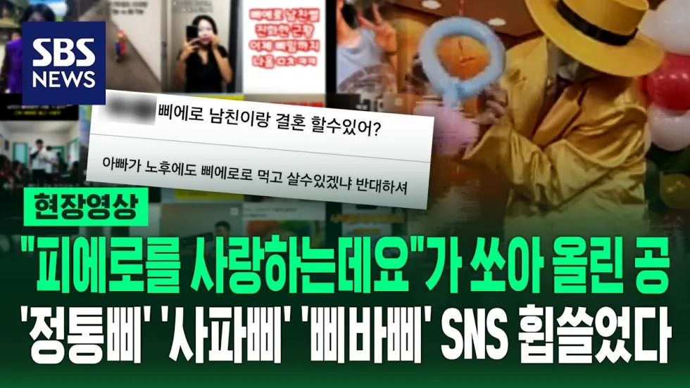 삐에로 남친 밈과 OO삐 용어 정리