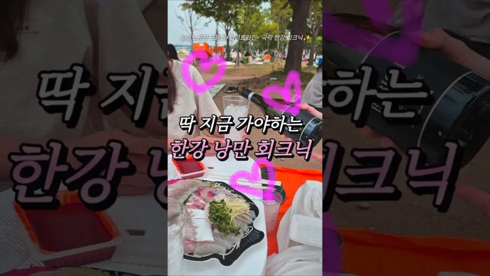 한강 회크닉 필승 조합과 꿀팁
