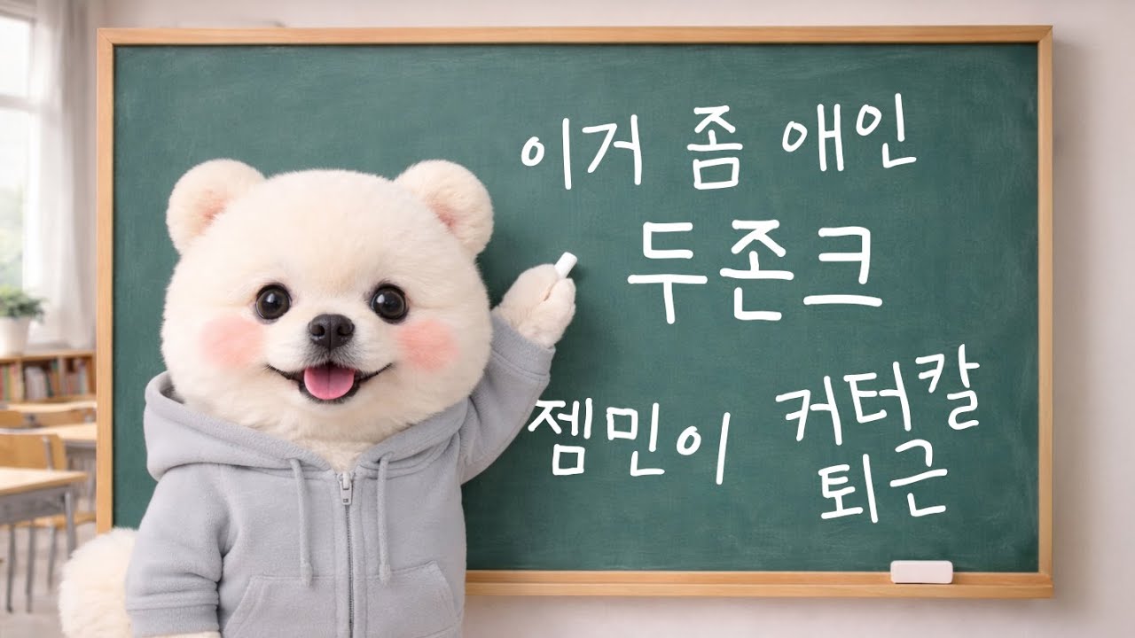 커터칼퇴근 신조어를 설명하는 영상