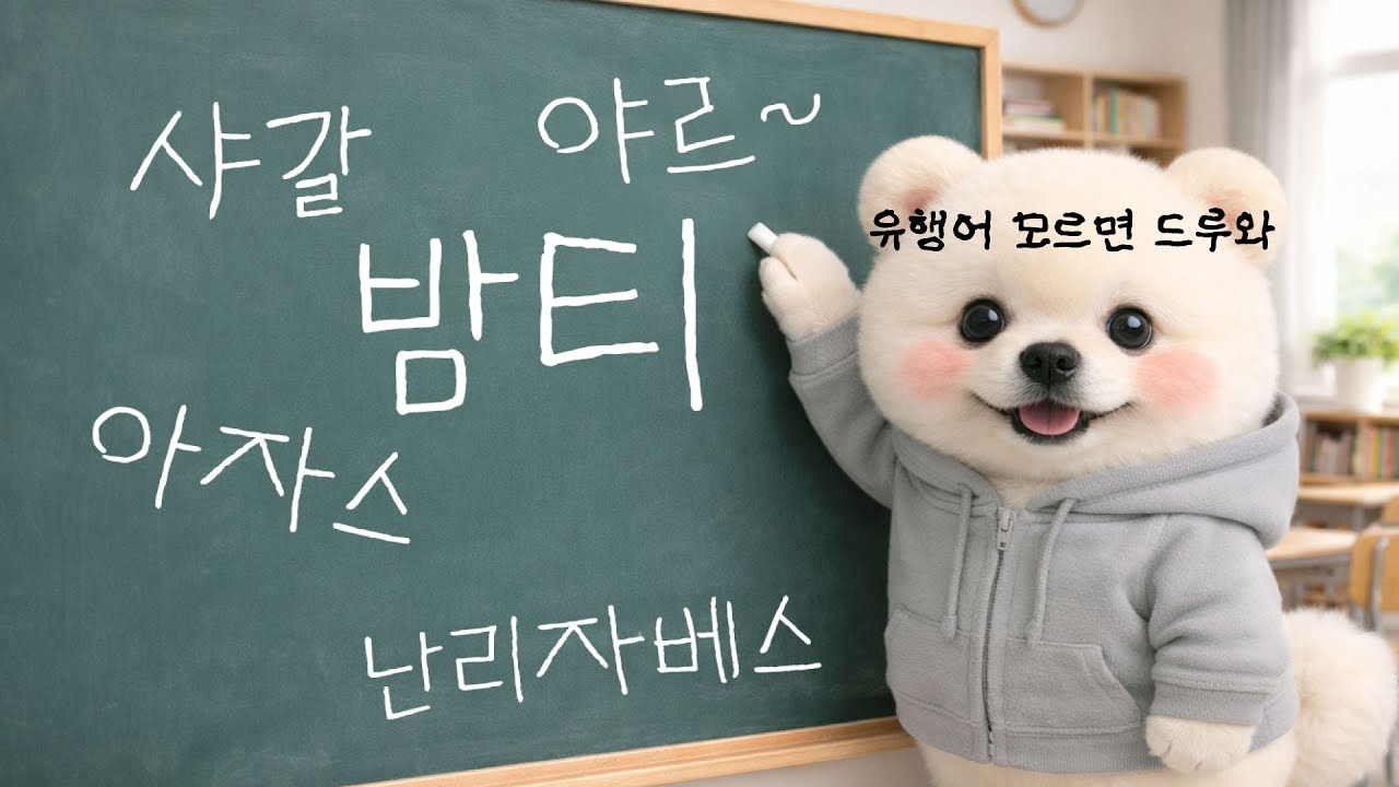 유행하는 밈 '아자스'를 소개