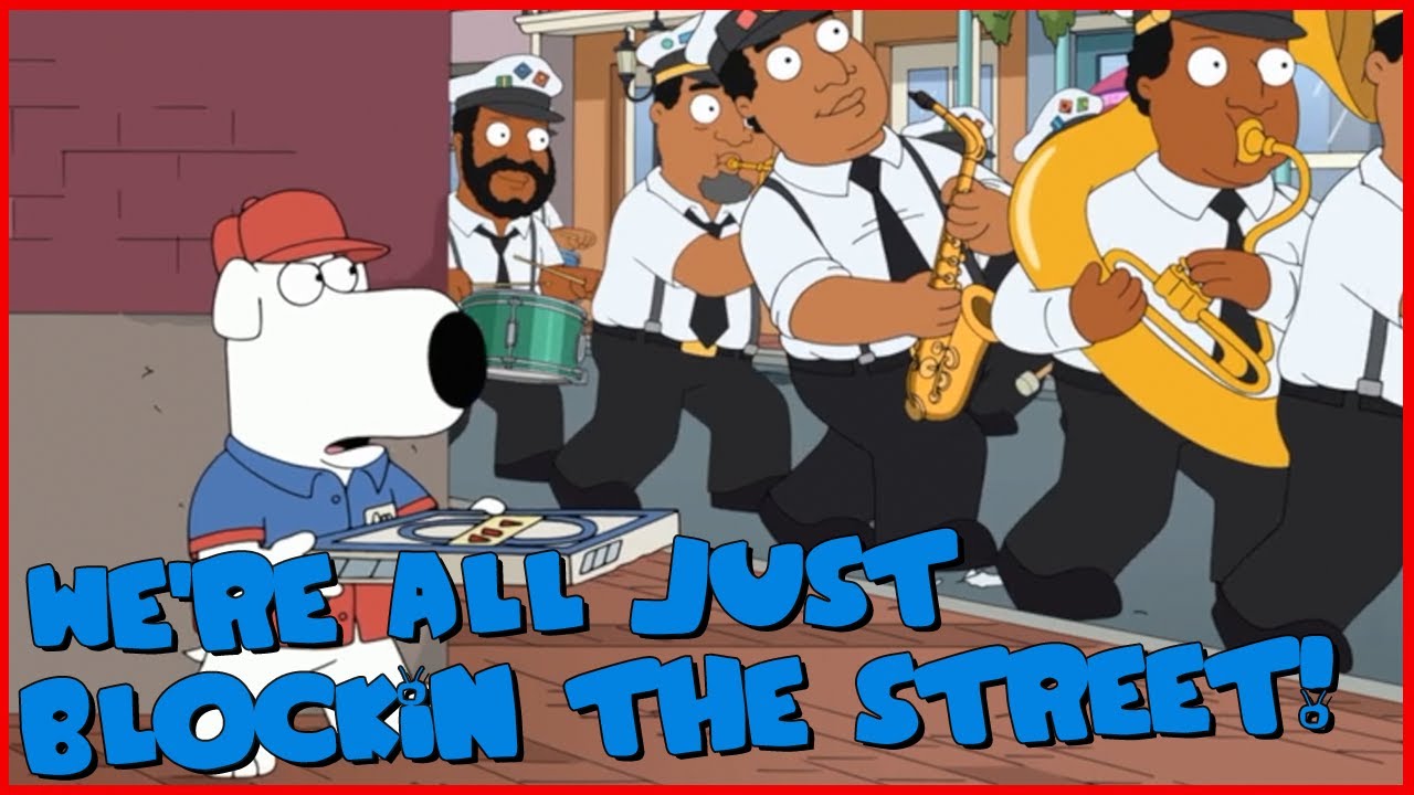 다 같이 길 막는 중 밈 (We're All Just Blocking the Street)